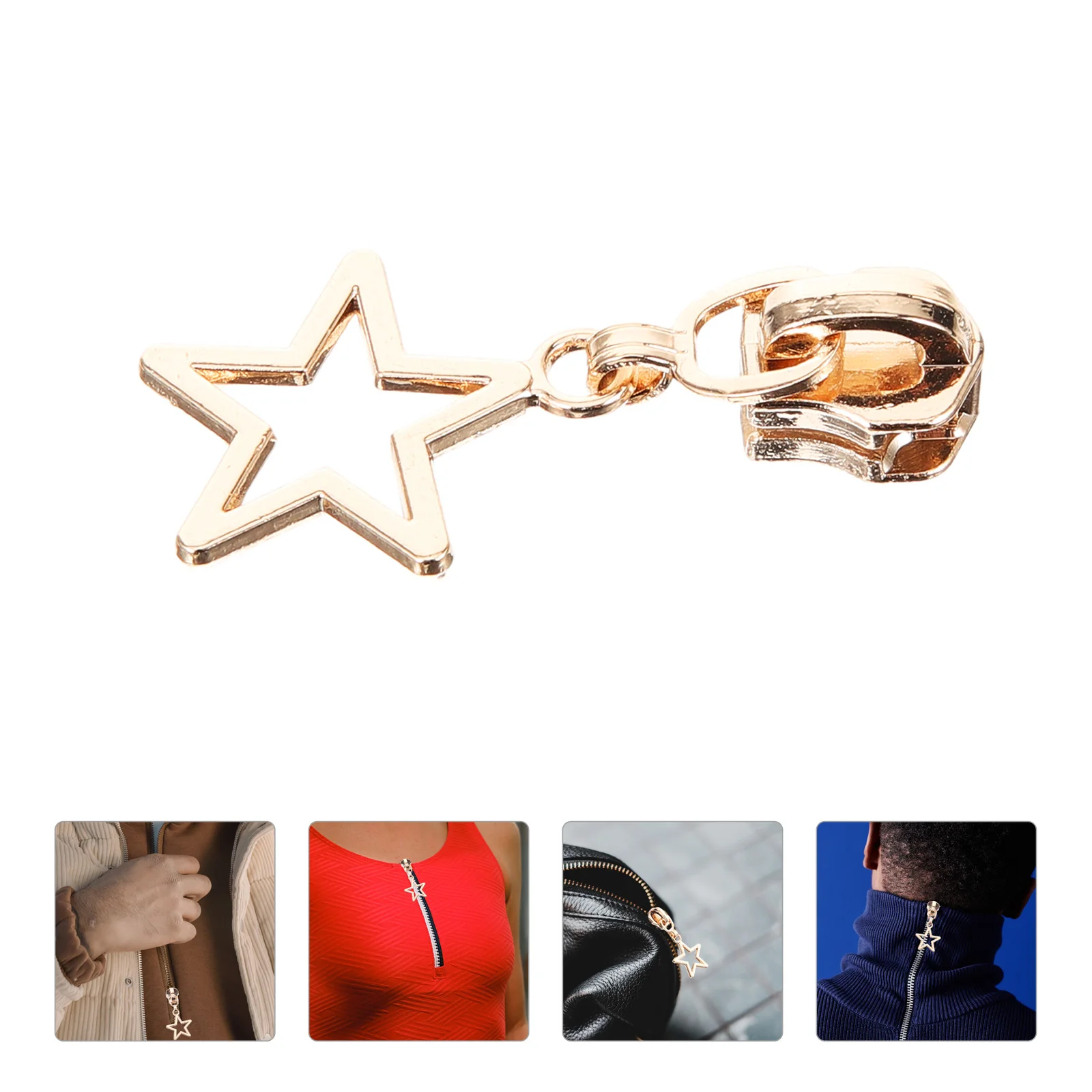 

Zipper Repair Kit Universal Fixer Pull Helper Dresses Boot Charms Book Accessories