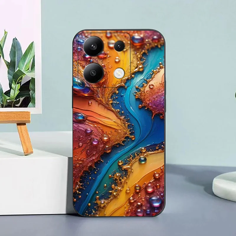 Для Xiaomi POCO C 31 G 50 NEO 2 3 4 5 65 M F 51 55 X PRO S GT 6 NFC TPU Черный Мягкий чехол для телефона