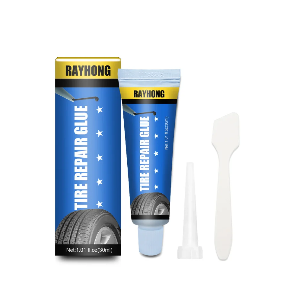 

Car Tire Repair Glue Sealers Caulk 800CPS 15psi 11MPS Car Rubber Repair Tire Glue 30ml For Wash Maintenance Rim Care Accessory