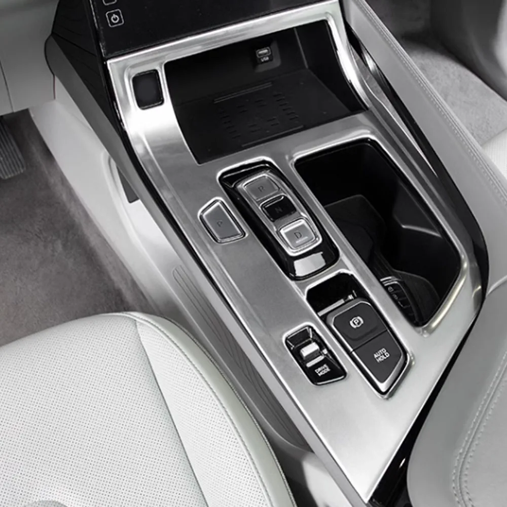 Для Hyundai Custo 2021 2022 2023 2024 ABS/стальная Автомобильная центральная консоль фоторамка