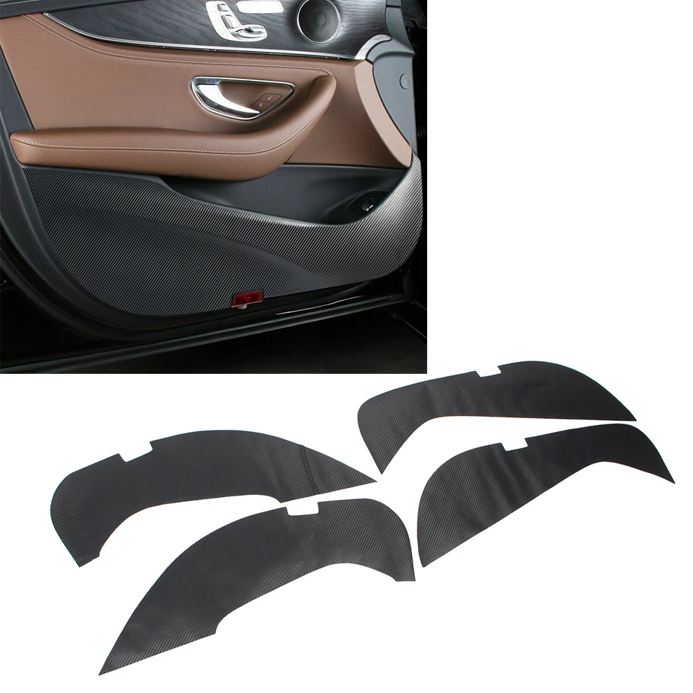 4 шт./компл. защитный чехол для двери автомобиля Mercedes Benz E Class W213 E200 E260 E300 2016 2017 2018