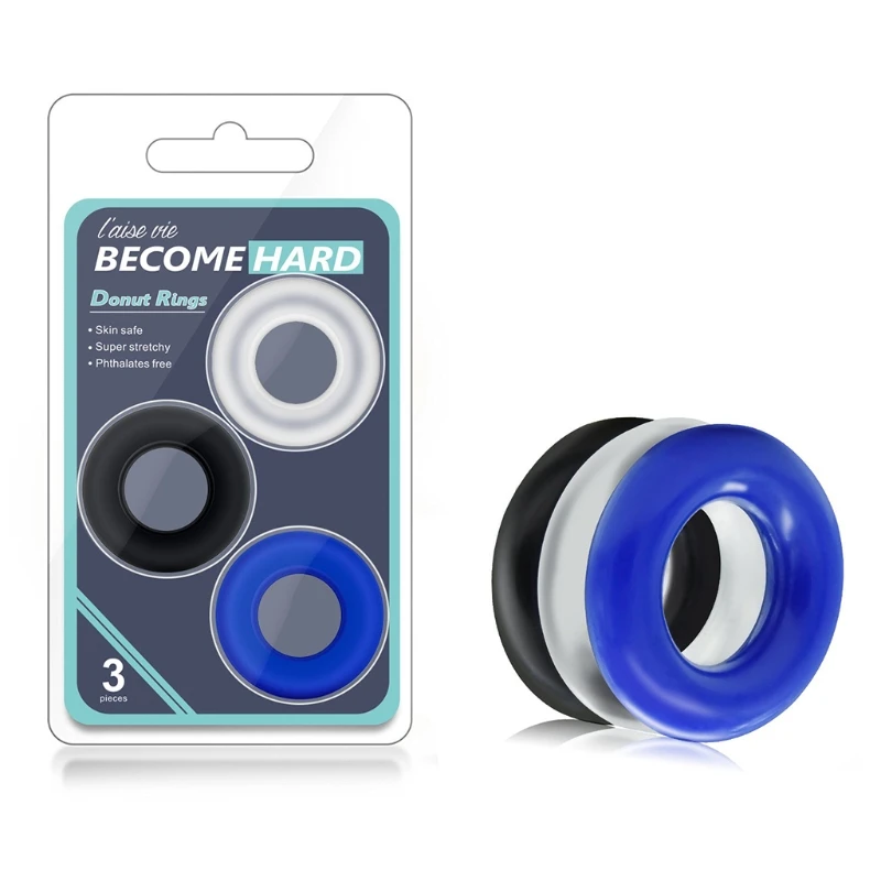 4 шт./компл. Силиконовые Кольца для пениса мужские кольца растяжки более твердые