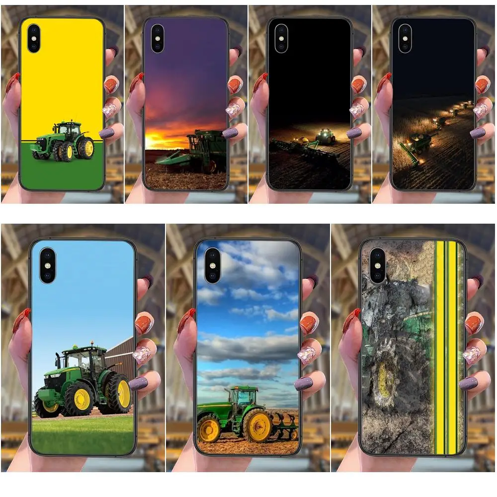 

Soft Mobile Phone Skin Vintage Tractor Car Farm Harvest Cheapen For Samsung Galaxy J1 J2 J3 J4 J5 J6 J7 2016 2017 2018 Core Duo
