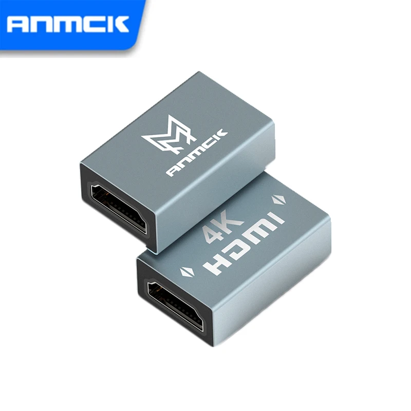 Переходник Anmck HDMI-HDMI Стандартный удлинитель для видео разветвитель монитора