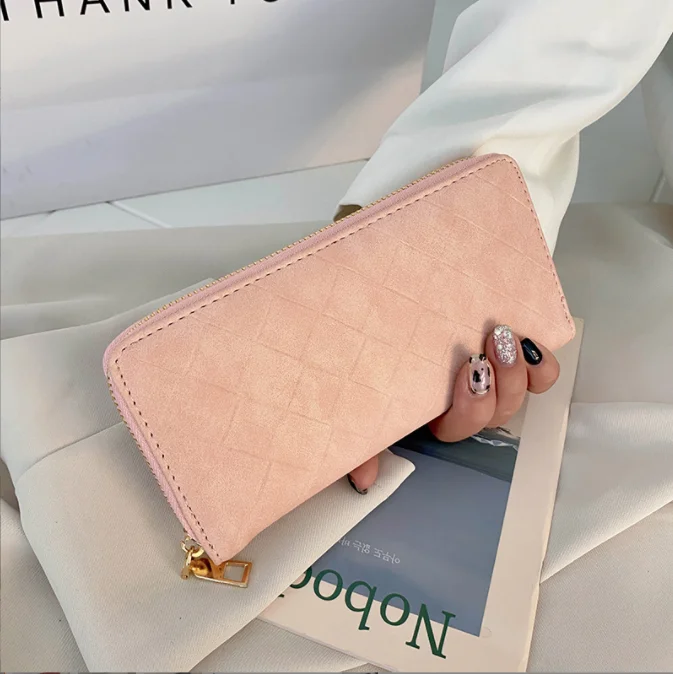 

2022 Long Women Bag Female Purses Tassel Coin Purse Card Holder Wallets Female Pu Clutch Money Bag