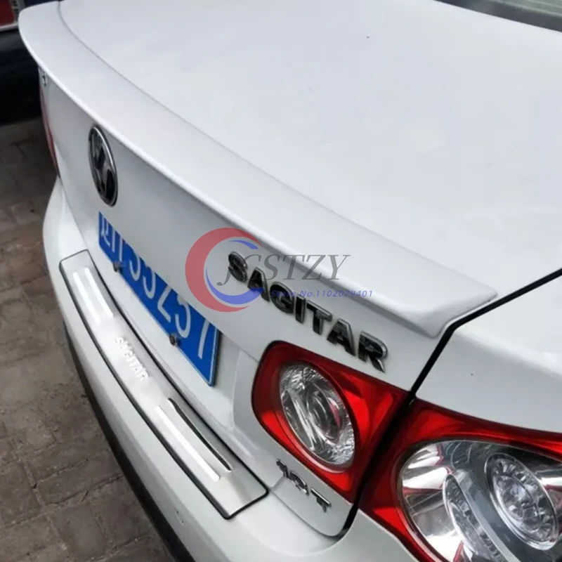 Фото Для Volkswagen VW Jetta MK5 2006-2011 год спойлер ABS пластик заднее крыло багажника комплект кузова автомобиля аксессуары №2