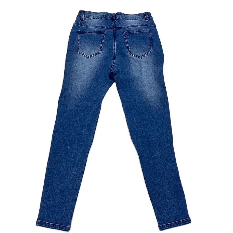 Men's Summer Jeans Everyday Casual Sports Fashion Ripped Pants High Quality Trousers Autumn Classic Blue Black Clothing ジーンズ