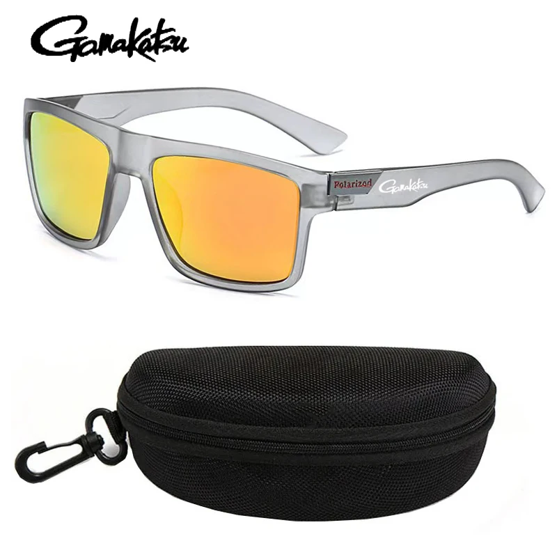 2024 поляризованные очки Gamakatsu с защитой UV400 для рыбалки солнцезащитные вождения