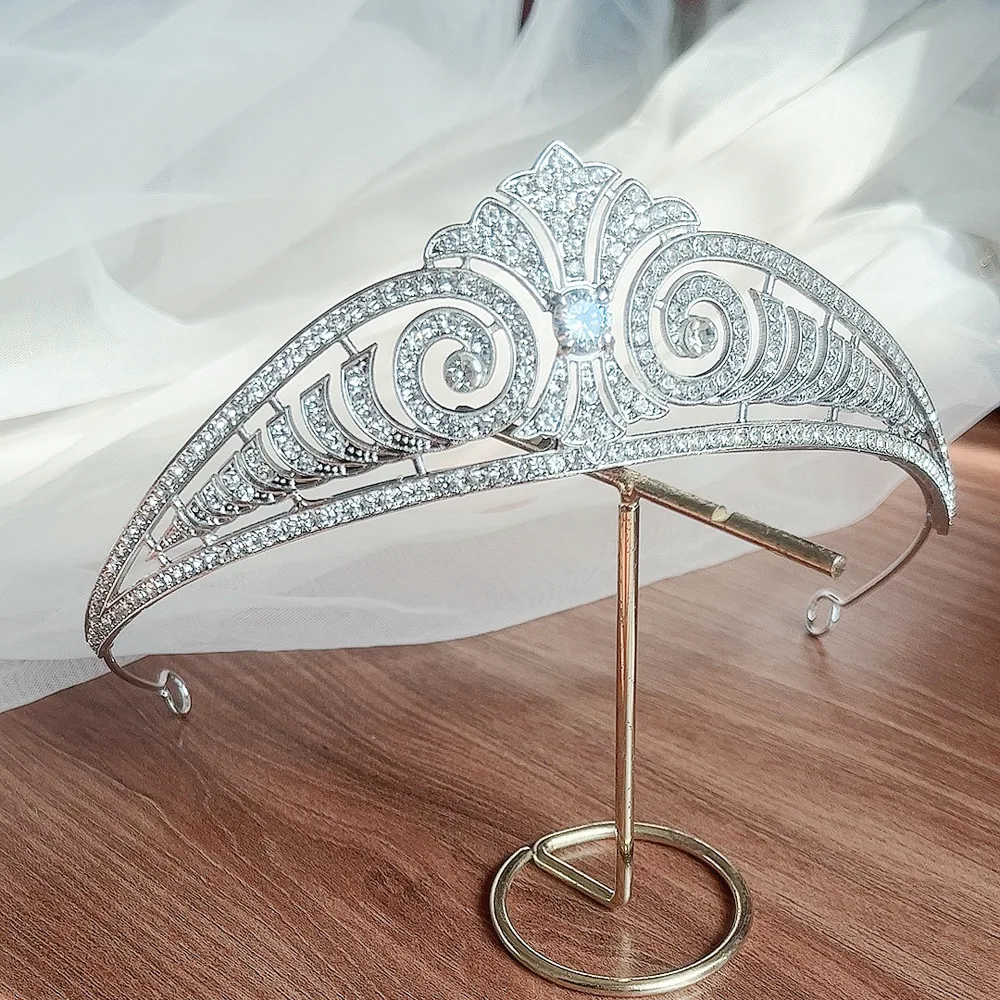 CC винтажные тиары Женские аксессуары для волос свадебный головной убор