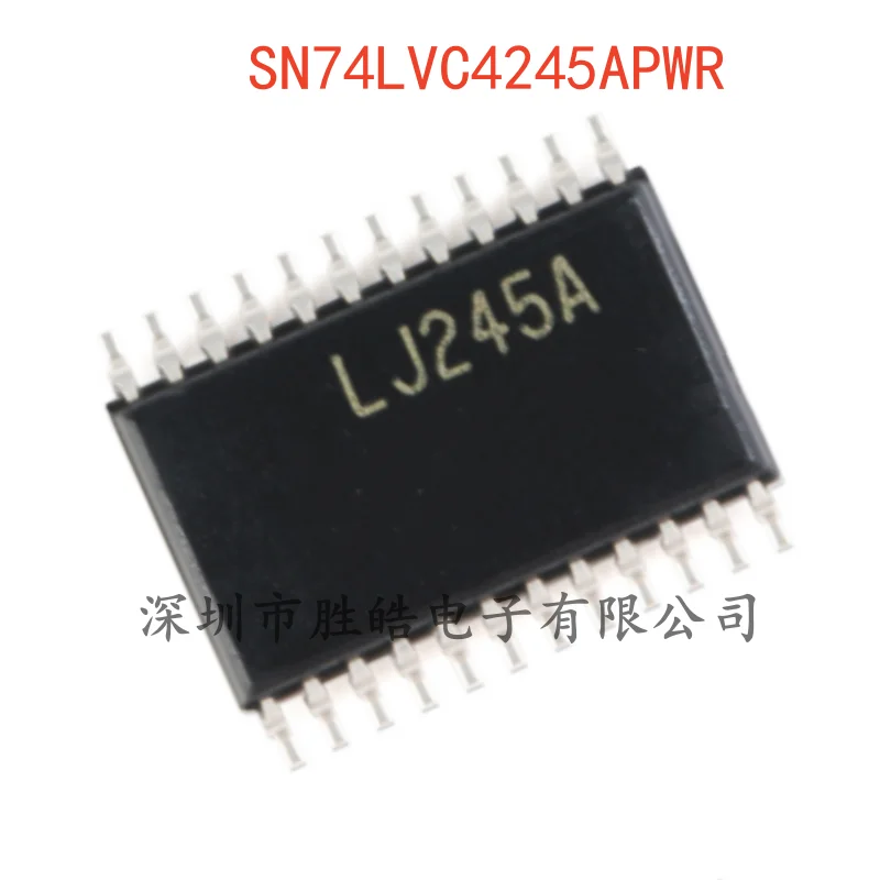 

(5PCS) NEW SN74LVC4245APWR 74LVC4245 Three-State Output Eight-Way Bus Transceiver Chip TSSOP-24 Integrated Circuit