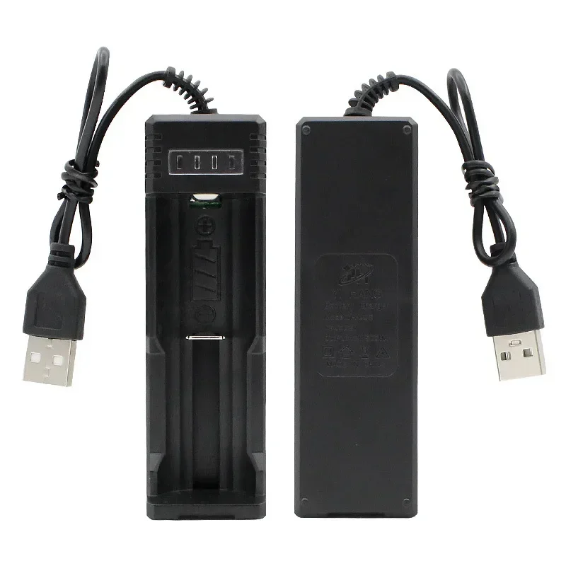 Зарядное устройство 1 слот 18650 USB