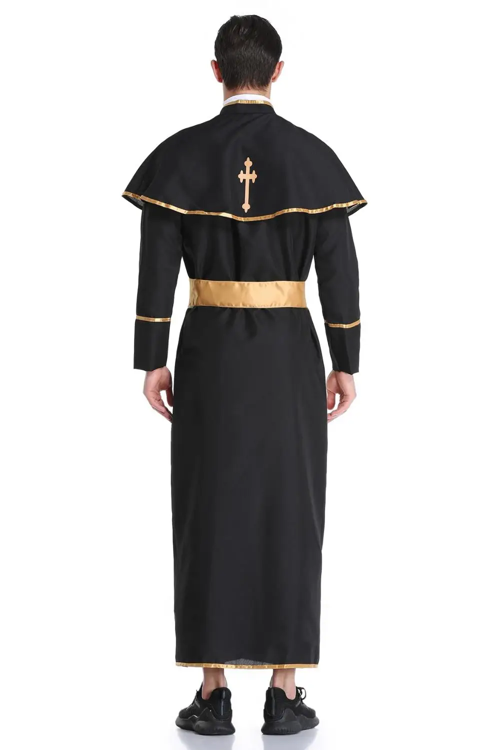 Пасхальный Пурим костюм на Хэллоуин для мужчин отца священника Бишопа