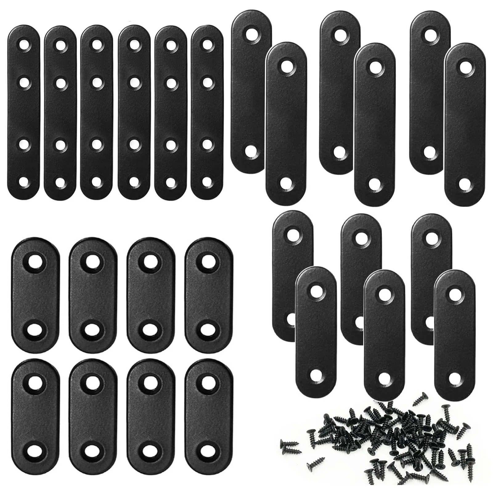 Мебельная сборка 14x12x2 см плоская металлическая скоба комплект угловых