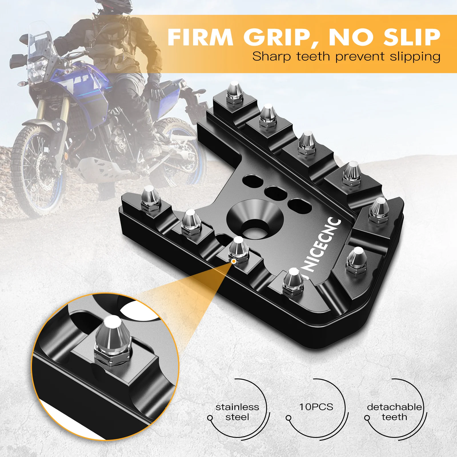 Наконечник для педали тормоза 2019-2024 Yamaha Tenere 700 XTZ