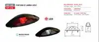 

Фонарь для IZ led, красный-белый, 12/24 в
