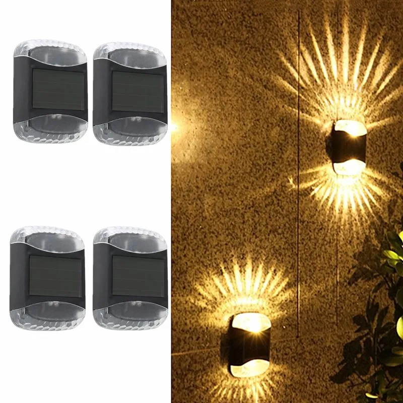 

Solar Wall Lamp Outdoor Waterproof Balcony Sloar Lights for Courtyard Street Landscape Garden Decor Solar Lamp Outdoor Wall Lamp