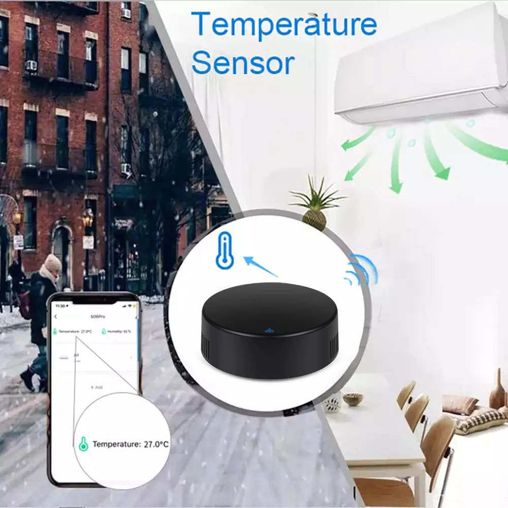 Умный инфракрасный пульт дистанционного управления с Wi-Fi и датчиком температуры