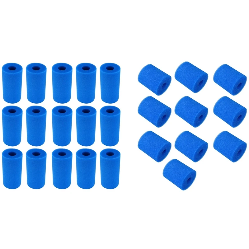 

25Pcs Swimming Pool Foam Filter Sponge Reusable for Intex Type A/H Washable Biofoam Clean Filter Foam Sponges CNIM Hot
