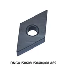 100% Оригинальный токарный станок резак DNGA150404 DNGA150408 DNGA150608 A65 DNGA 150404 150408 150608 для чугуна Карбид вставляет инструменты