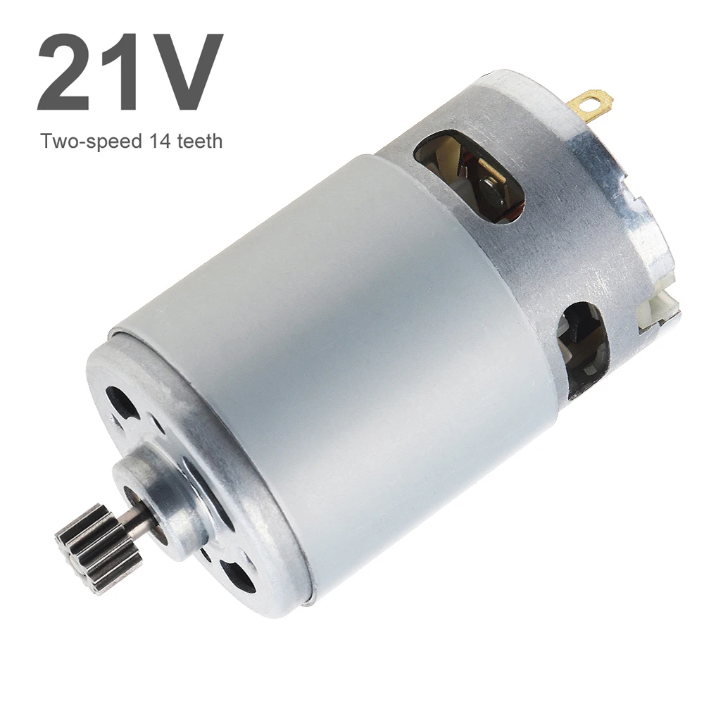 

RS550 DC Motor 8.2mm 14 Teeth Gear Micro Motor 21V 28000RPM Lithium Electric Saw Motor for Mini Saw Reciprocating Saw Hand Saw
