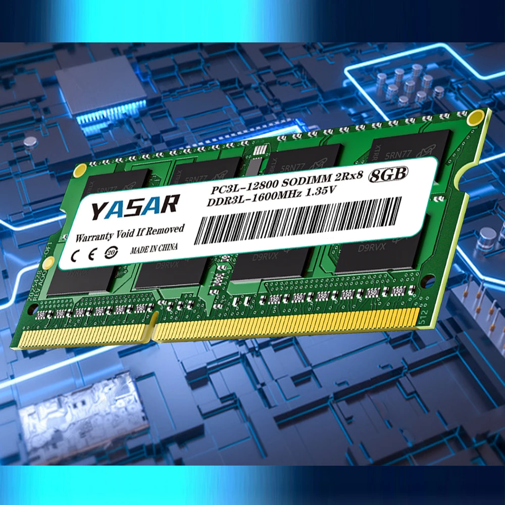 YASAR DDR4 DDR3L 4 ГБ 8 16 1066 1333 1600 2400 2666 3200 МГц PC4 Sodimm Memoria ddr3 Память для ноутбука PC3L