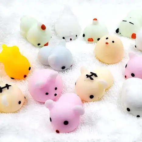 

CHB 5-60 Pcs Squishies Slow Rising Simulation Bread Squishy Stress Relief Toys Birthday Gifts for Kids Party Soft Toys
