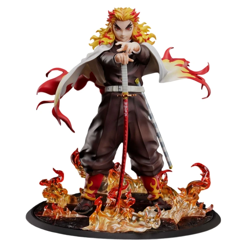 

Demon Slayer Pvc Action Figure Anime Figure Infinite Train Chapter Rengoku Rengoku Kyoujurou 20cm Model Toys Figure Gift