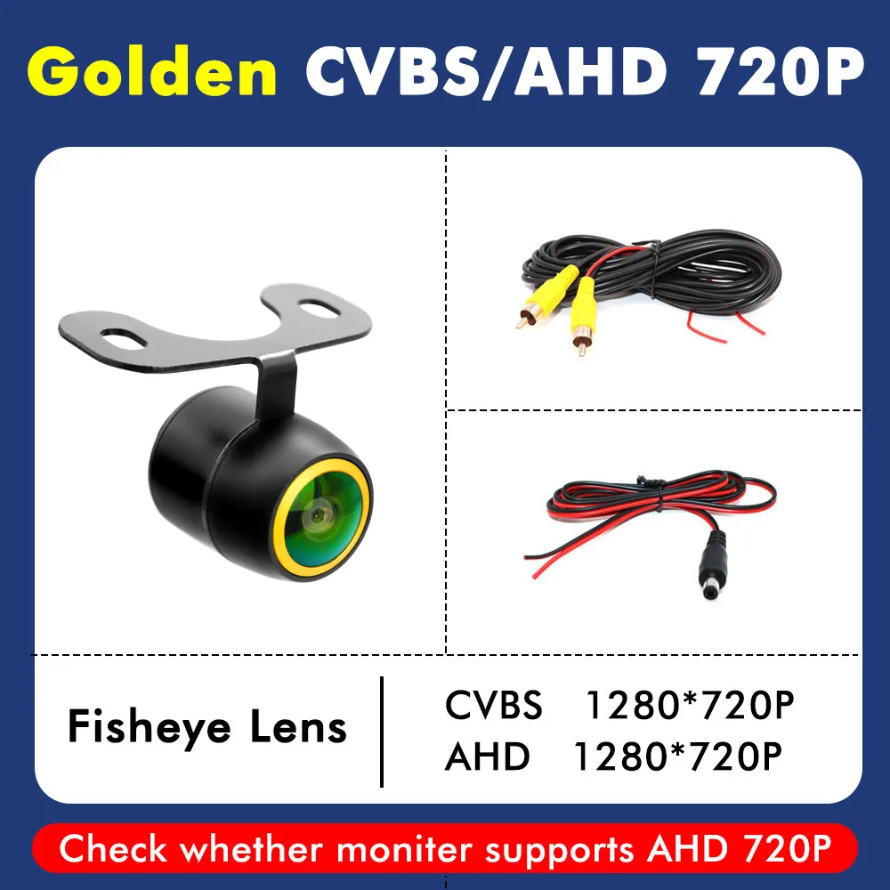 

SMARTOUR 2053 AHD CVBS 1920x1080P Автомобильная камера заднего вида 180 ° Объектив «рыбий глаз» Full HD с объективом ночного видения, передние камеры заднего вида для автомобиля