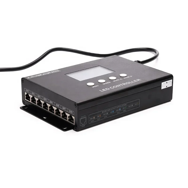 K-SY-408 8-канальный выход через 10 000 точек поддержка светодиодного пиксельного