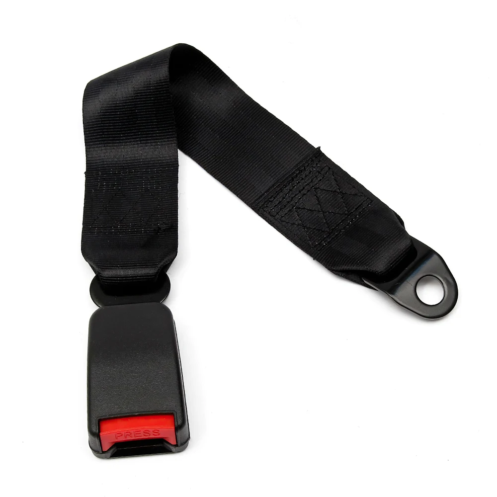 

Universal Car Seat Belts Black Safety Belt Webbing Extender 30cm Auto Extension Buckle Seat Belts Extender Car Accessories New
