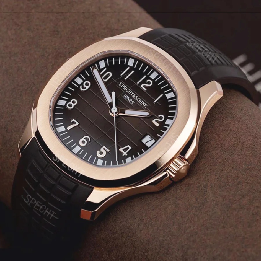 

Rose Gold Automatic Mens Watches Top Brand Mechanical Self Winding Male Wrist Watch Business Stainless Steel Sport Mens Watches