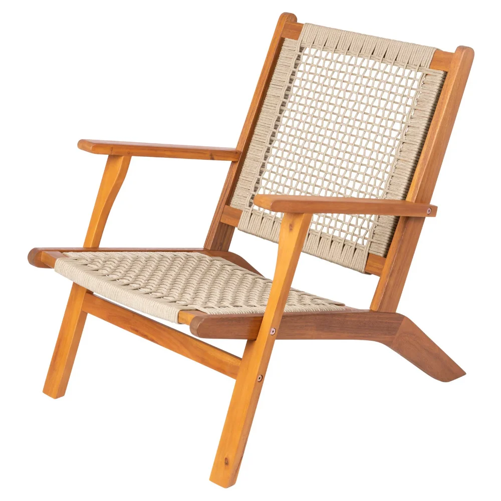 

Patio Sense Vega Natural Stain Outdoor Lounge Chair