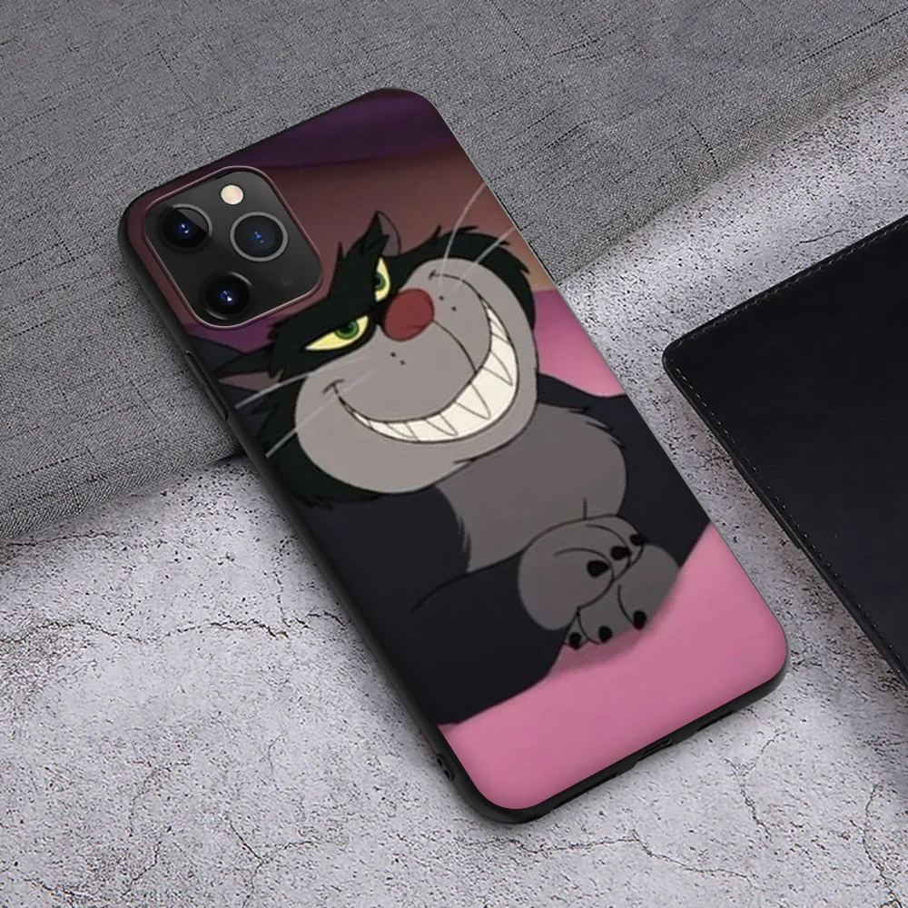 Чехол SK67 Disneys Lucifer Cat для Samsung Galaxy A41 A42 A71 A72 A73 J2 J4 J5 J6 J7 J8 A6 A7 A8 A9