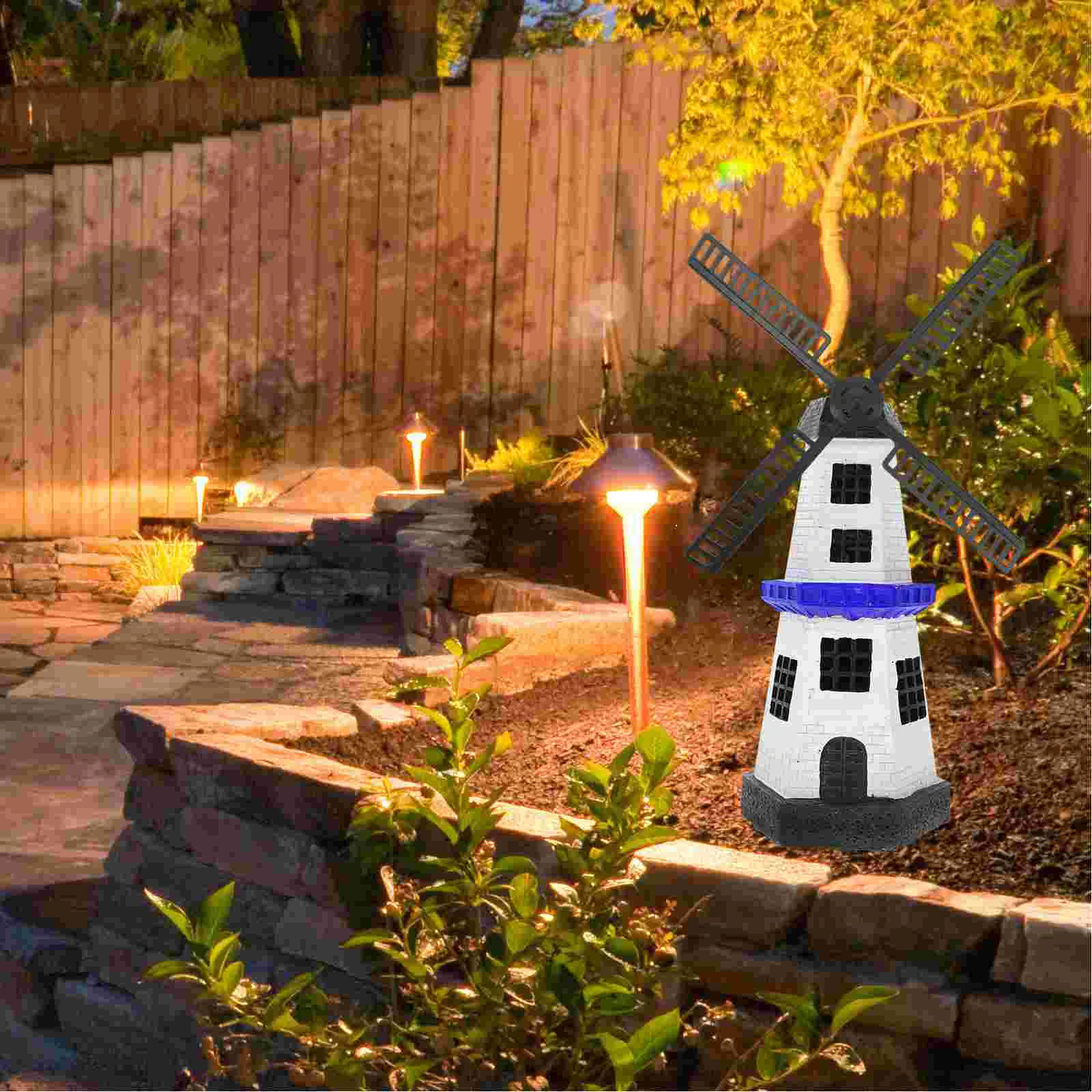 Ветряная мельница лопасти вентилятора модель патио листья