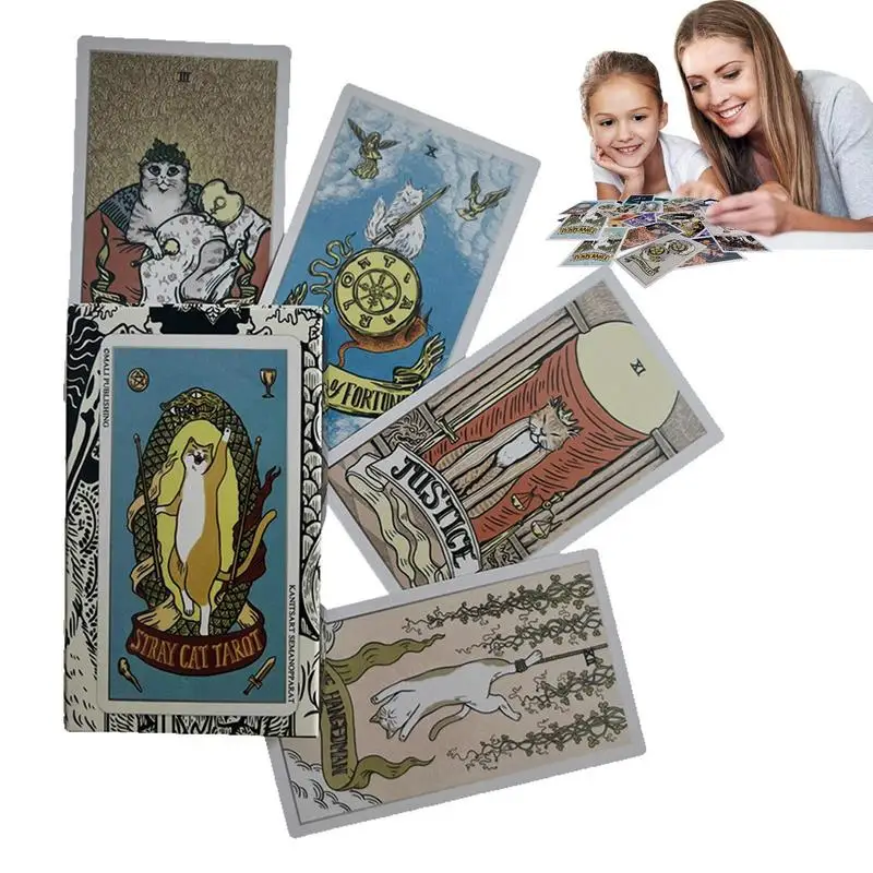 

Tarot Card Prediction Divination Board Game Party Divination Runes Oracle Card Poker Gift Full English Tarot English Version
