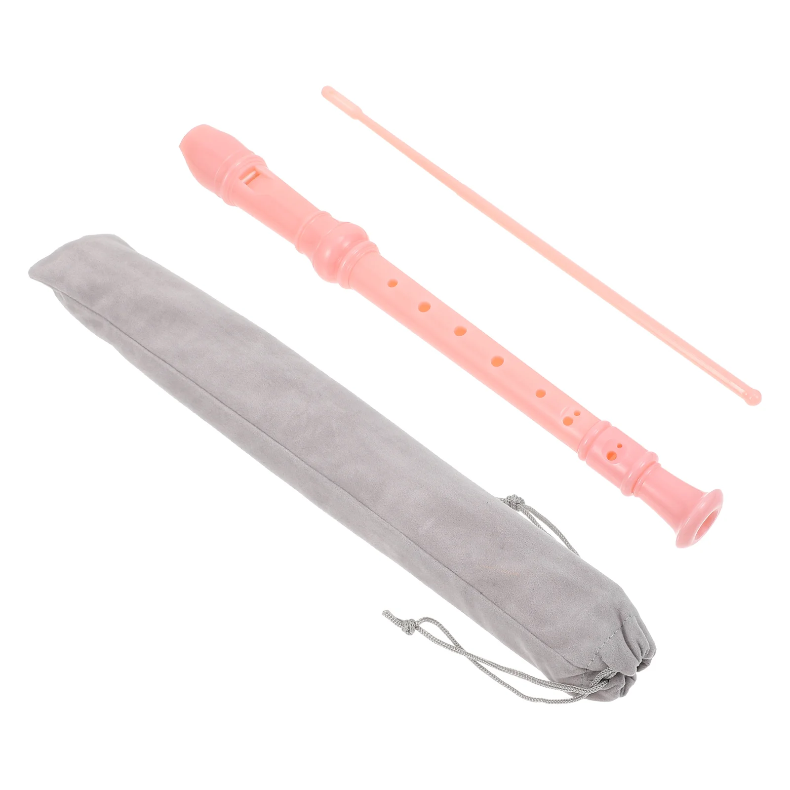 

Childrens Toys Clarinet Kids Instrument Translucent Recorder Soprano Treble Flute