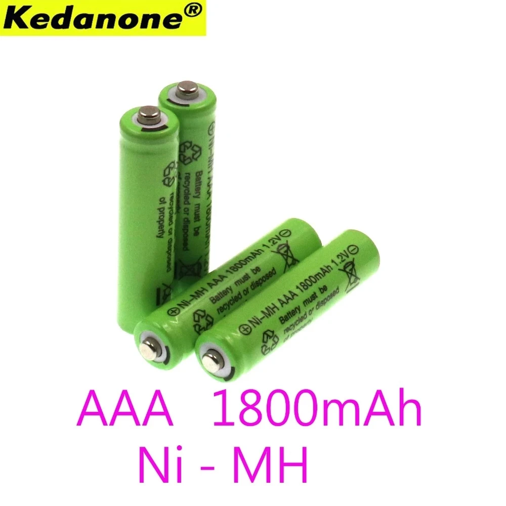 

Ni-MH AAA Battery 1.2V 1800Mah Rechargeable AA Alkaline Batteries Flashlight Toy Watch MP3 Player Replacement