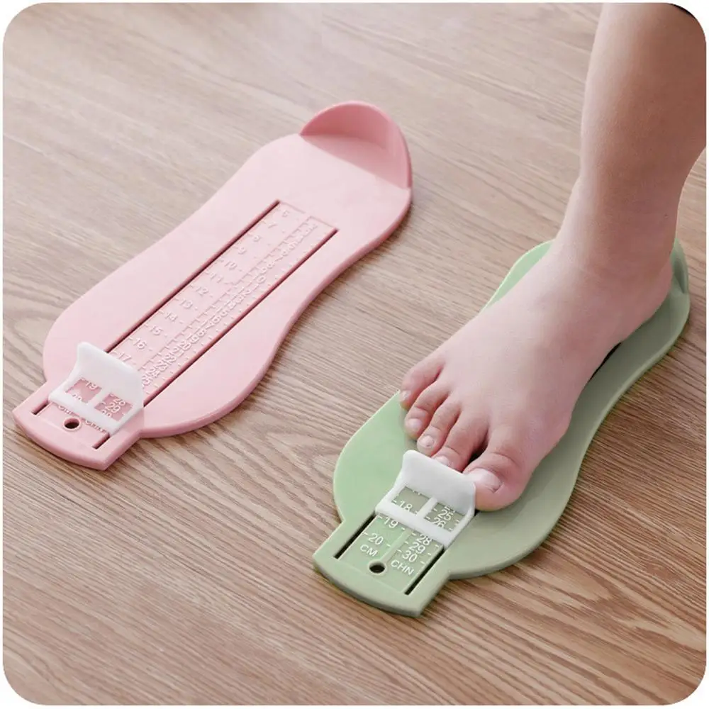 Kid Infant Foot Measure Gauge 3 Colors Baby Foot Ruler Shoes Size Measuring Foot Fitting Ruler Tool Measure images - 2