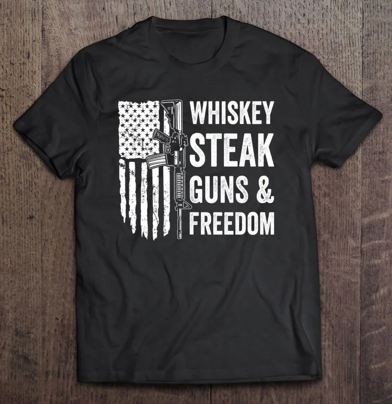 

Футболка мужская оверсайз с рисунком пистолетов и напитков в виде виски, забавного пистолета, барбекю, гриля, манги, мужская рубашка