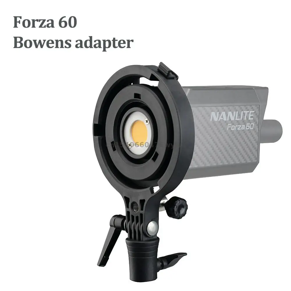 

Bowens adapter for Nanguang Nanlite 60B 60 60w LED Light Bowens bracket accessories