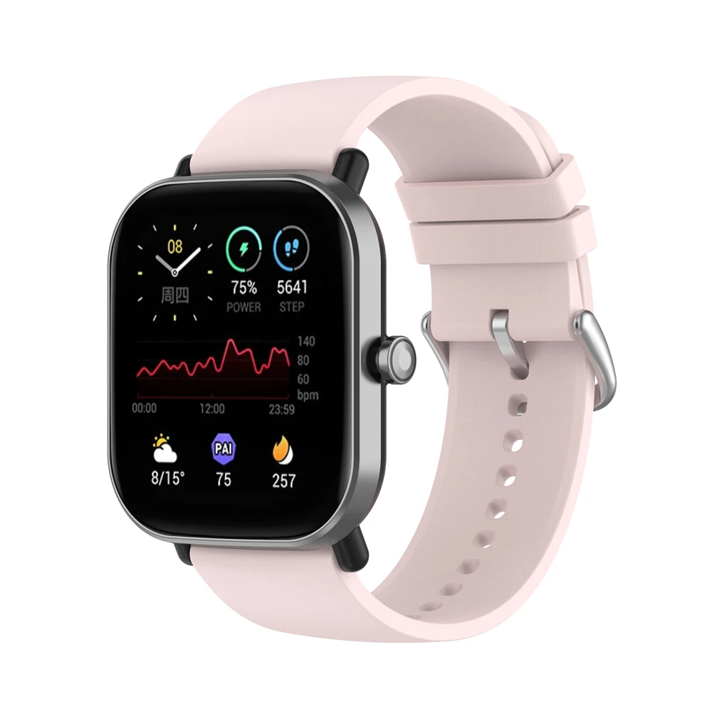 Replacement Strap For Amazfit GTS 2 Mini Strap Silicone Strap For Amazfit GTS 3 Strap For GTS GTS 2 Strap Bracelet Watchband