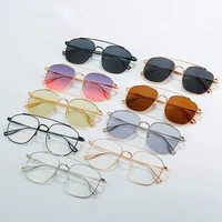 2022 fashion metal round frame sunglasses polarized brand design anti ultraviolet uv400 casual sunglasses for adultwomenmen
