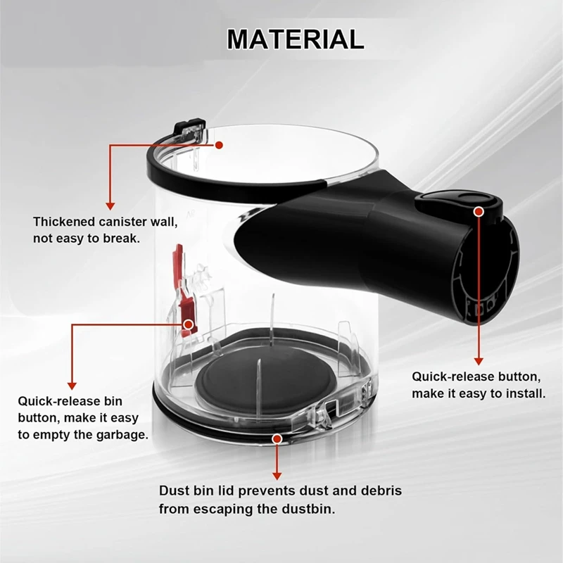 Контейнер для мусора Dyson V6 DC58 DC59 DC62 DC74 канистра пылесоса пылесборник запасная