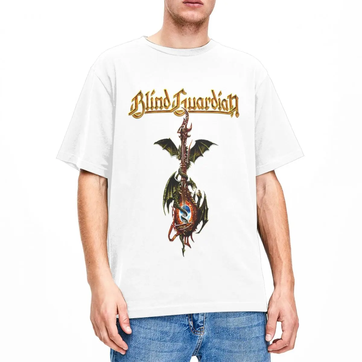 Футболка Мужская/Женская винтажная из натурального хлопка с коротким рукавом и