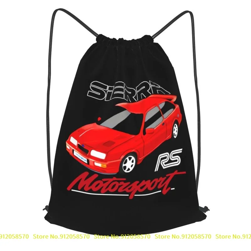 Sierrra Rs Cosworth Rs500 Xr4I ралли Wrc гоночный рюкзак на шнурке винтажный мягкий с 3d принтом школьная спортивная сумка