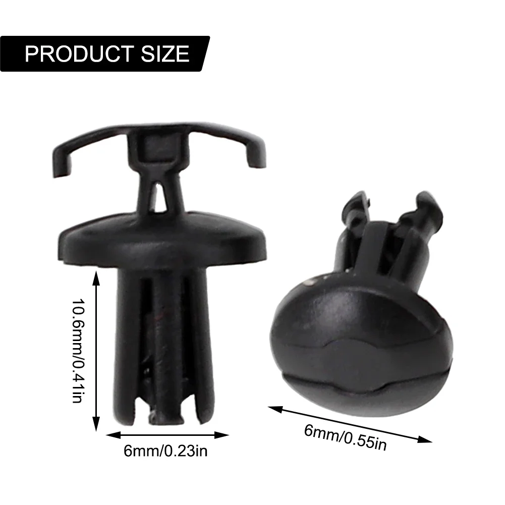 Запчасти заклепки зажимные фитинги 90683-GAZ-003 аксессуары из АБС-пластика для