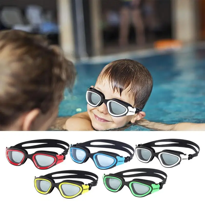 

Waterproof Men Pool Glasses Swim Professional Silicone Women Anti-fog Adjustable Adult Protection Goggles In Lens Swimming