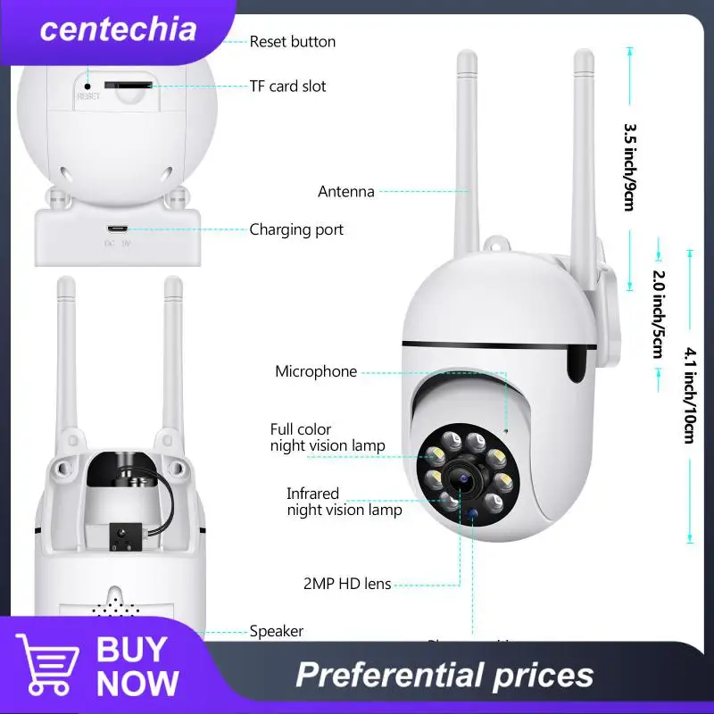 

Baby Monitor Camera Infrared Night 1080p Wifi Survalance Camera Cctv 1080p Hd Wifi Ip Camera Two Way Audio Smart Home