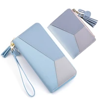 fashion wallets zipper coin purse lady long short purses handbags women clutch cards holder pu leather moneybag billfold wallet