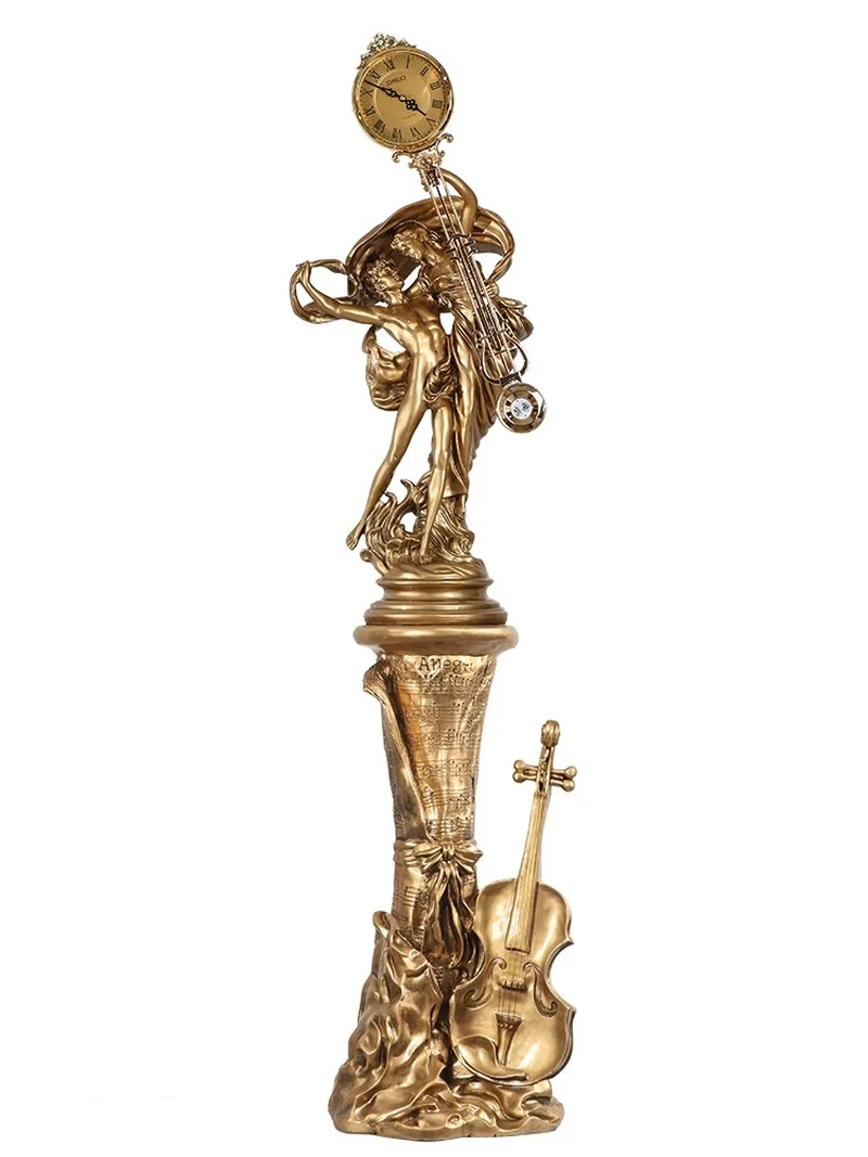 

Часы Для дедушки, маятниковые часы для гостиной, вертикальные часы, украшения, роскошные настольные часы, Американский Скандинавский Домаш...